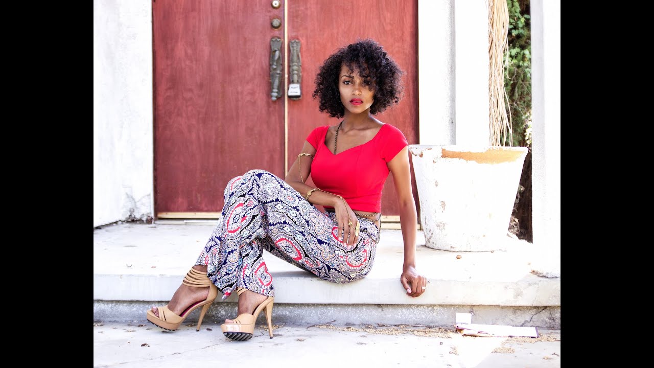 Get Big curls on THIN NATURAL hair!!