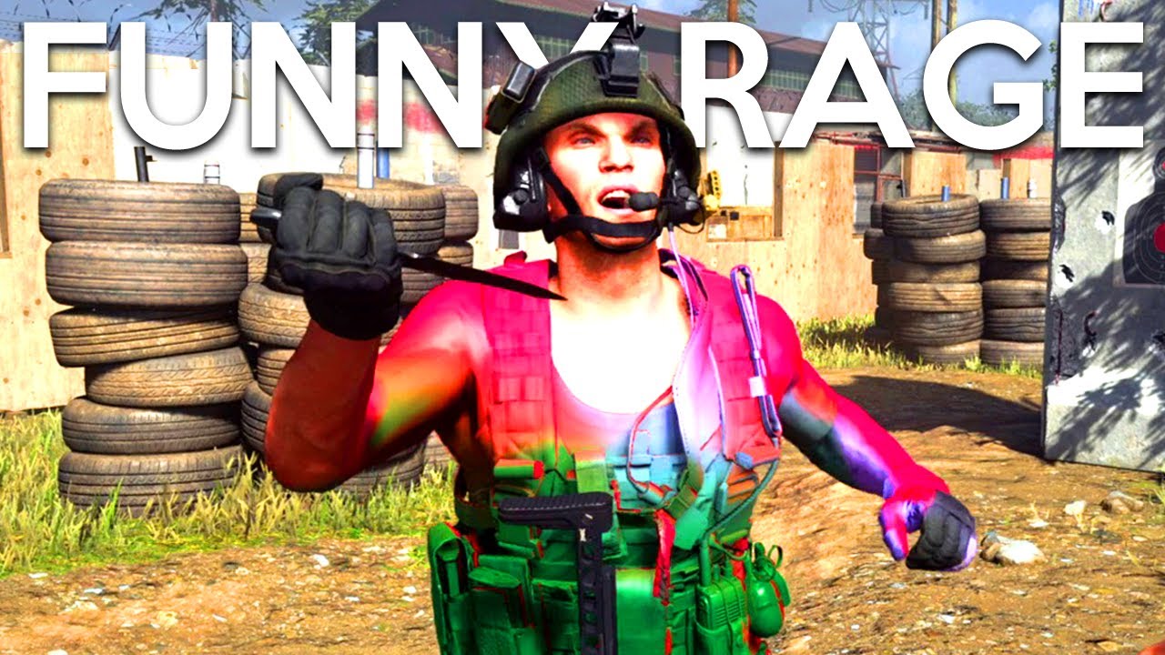 The Game Chat Experience in Modern Warfare (Funny Rage Reactions)
