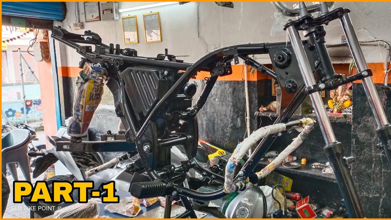 RESTORATION OF BAJAJ DISCOVER 150 PART - 1 || SLD BIKE POINT®  HYDERABAD TS