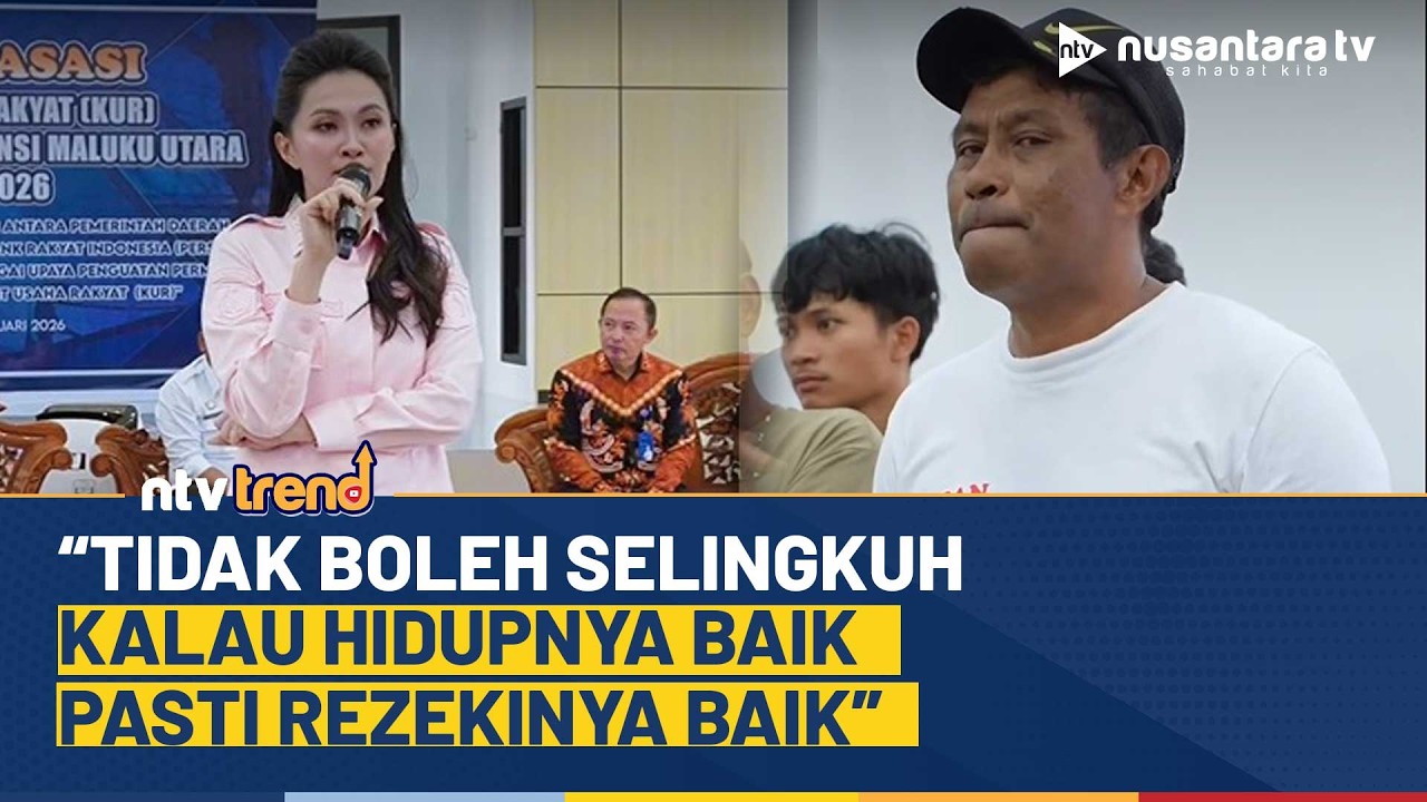 Kelakar Gubernur Malut Sherly saat Terima Keluhan Nelayan Perihal KUR: Tidak Boleh Selingkuh…| NTV