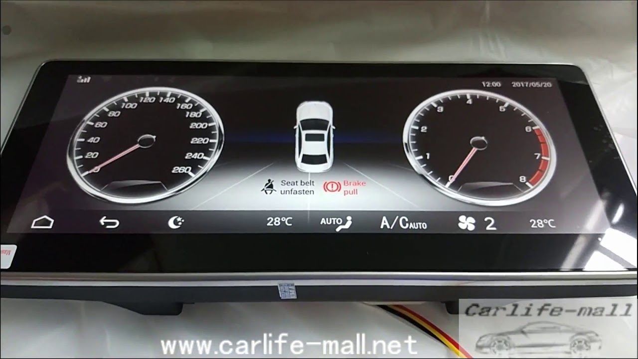 180303 10 25 inch android Benz CLS W218 screen