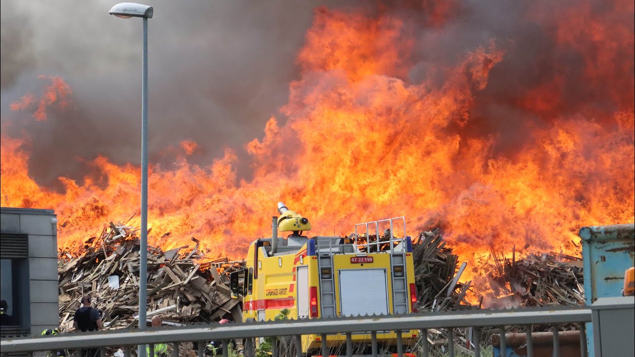 Kæmpe brand i Roskilde 21/5-23