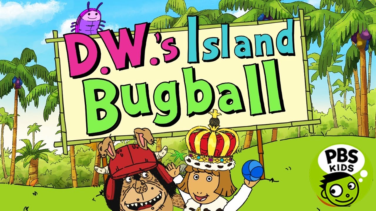 ⭐ Arthur's Games - D.W.'s Island Bugball  | PBS Games⭐⭐