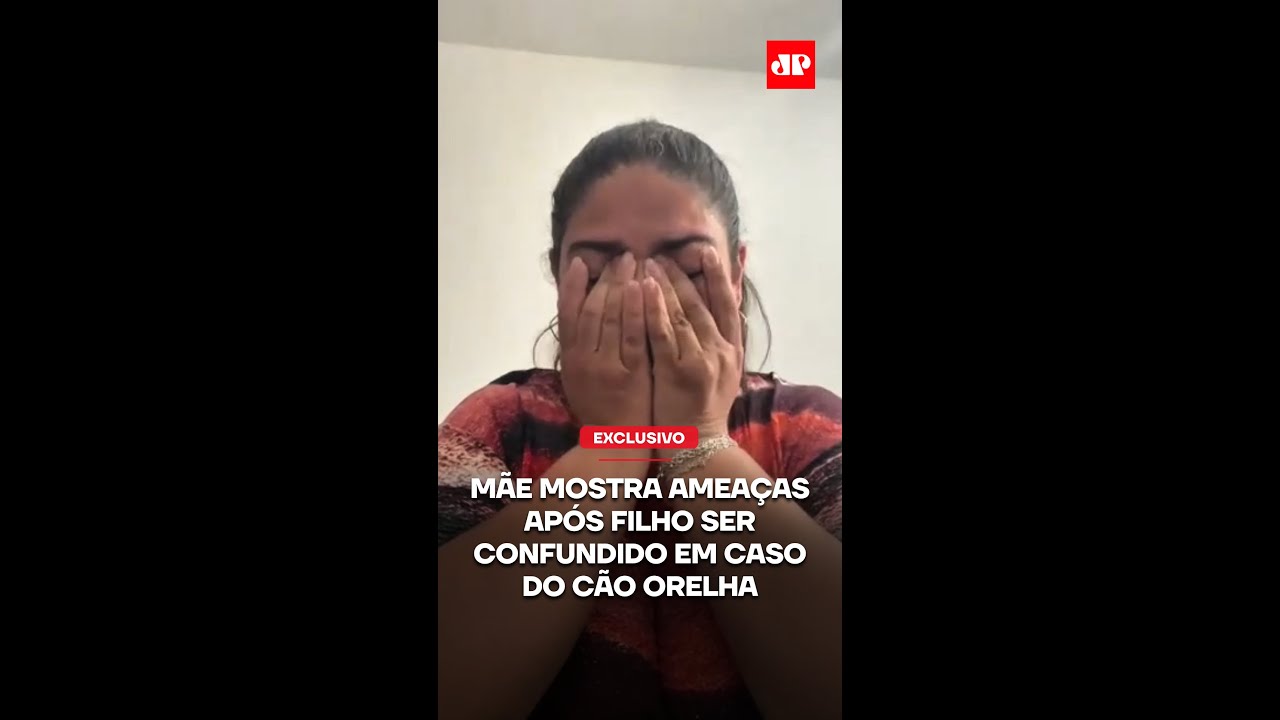 Mãe mostra ameaças após filho ser confundido em caso do cão Orelha #shorts