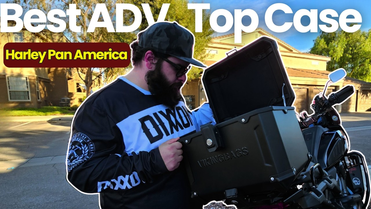 Viking 38L Apex XL Pan America Hard Top Case Video Review: Best RA1250S Adventure Motorcycle Luggage