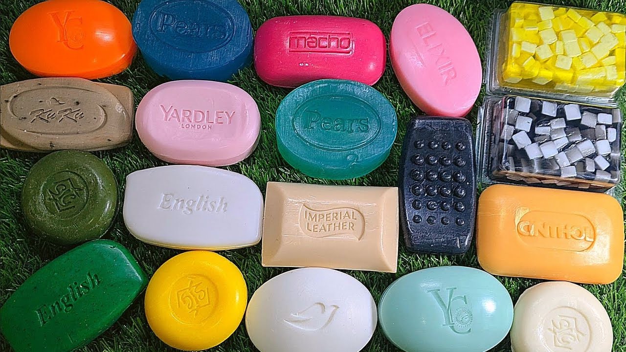 ASMR International Soap opening Haul no talking sound leisurely unpacking soap satisfying videos 