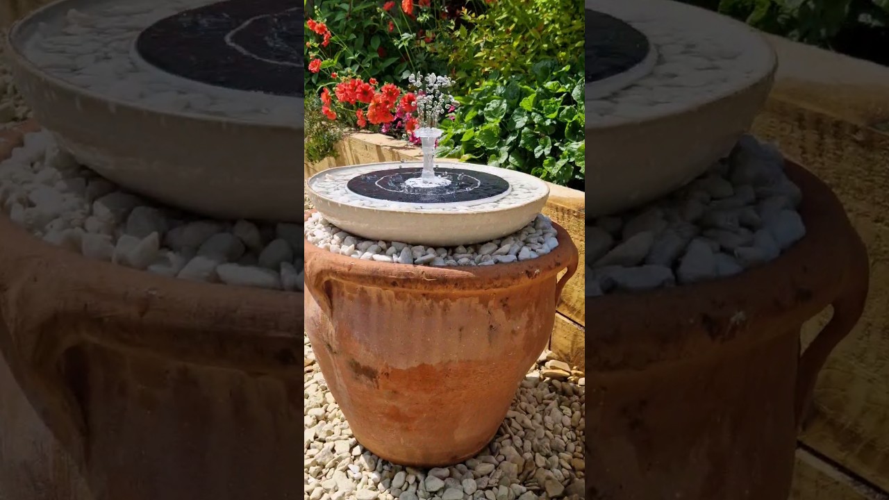Make A Solar Water Feature For Under &pound;50!