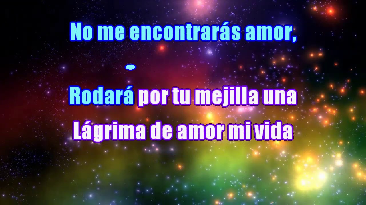 El Arrebato Quiero Que Escuches Karaoke