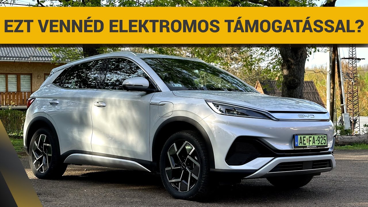 BYD ATTO 3. Ezt vennéd elektromos támogatással? - DRIVEN LIVE teszt