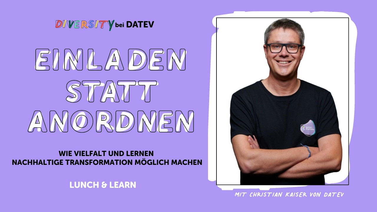 Lunch & Learn: Einladen statt Anordnen