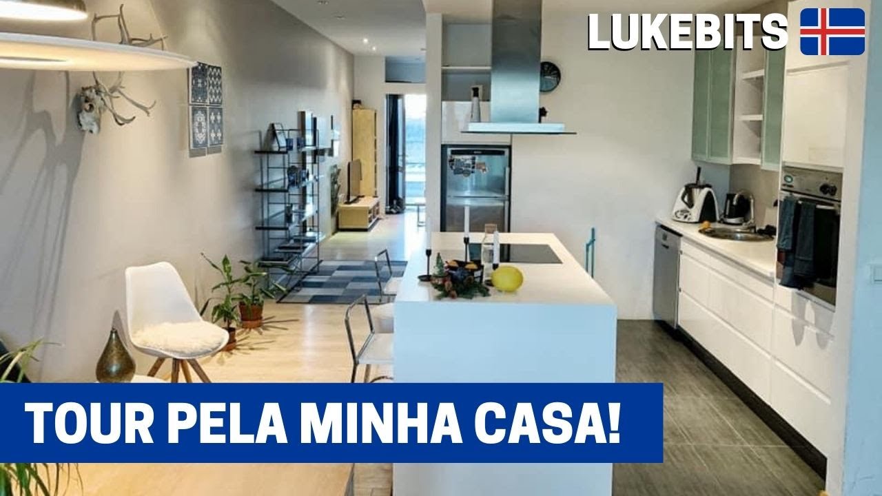 TOUR PELA MINHA CASA NA ISLÂNDIA | Luke na Islândia