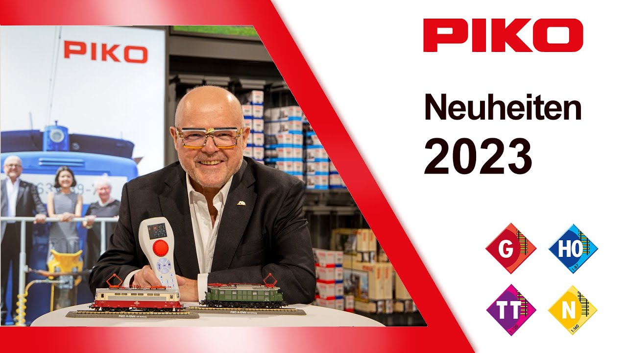 PIKO [V117] Neuheitenvorstellung 2023 (G, H0, TT und N)