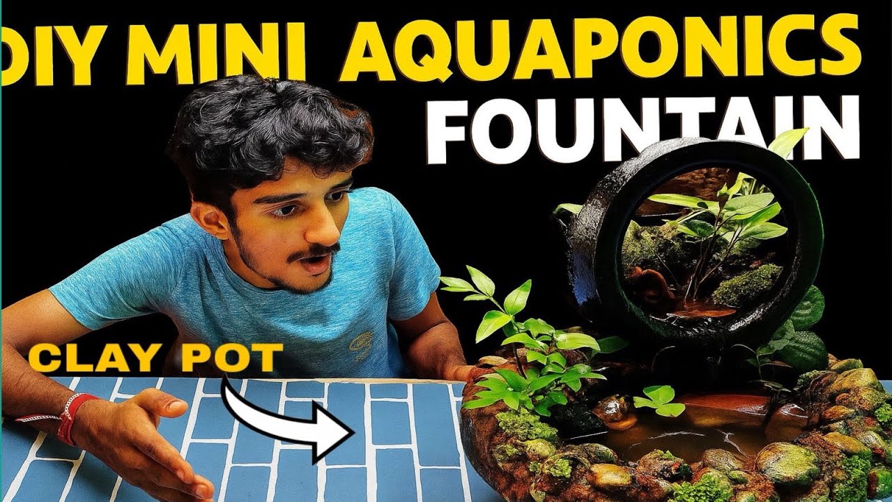 Making a Water Fountain Using Old Clay Pot | टुटा हुआ मटका का इस्तेमाल करके बनाया वाटर फाउंटेन