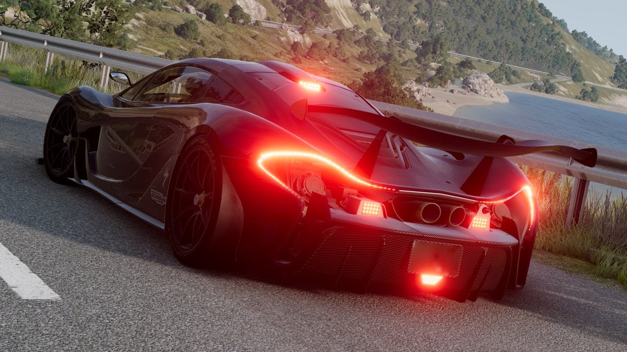 BeamNG drive Mclaren P1 Gt2 italy