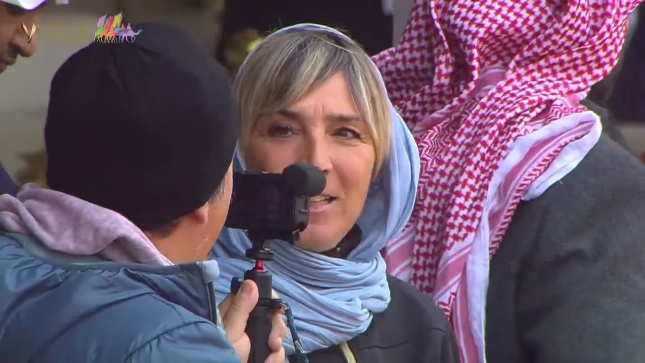 🎥 | عروض فئة شلفا ولي العهد للون الوضح 🐪 ضمن منافسات #مهرجان_الملك_عبدالعزيز_للإبل7     #همة_طويق