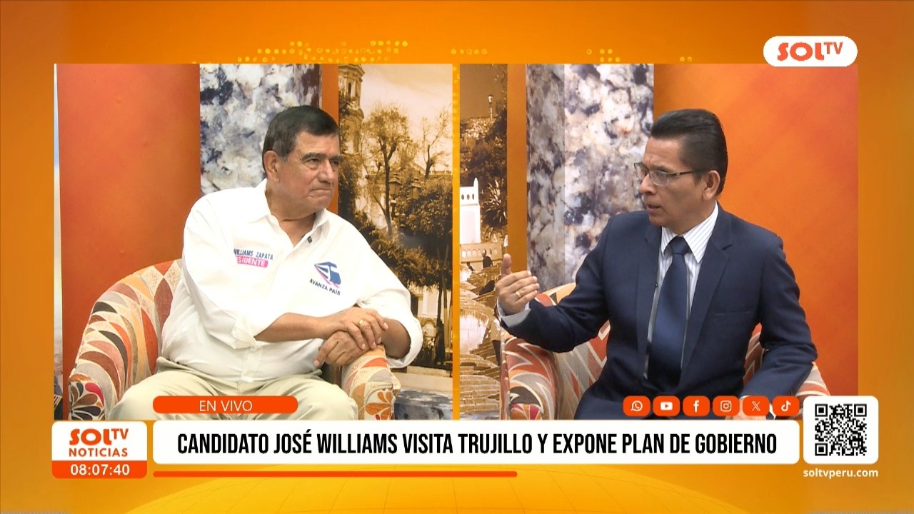 Elecciones 2026: José Williams, candidato a la presidencias por Avanza País