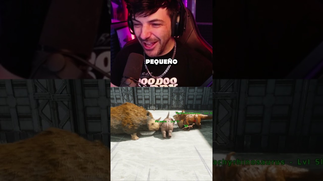 ESTO PASA SI SE PELEAN 5 DINOS RAMDOMS DE ARK🤣