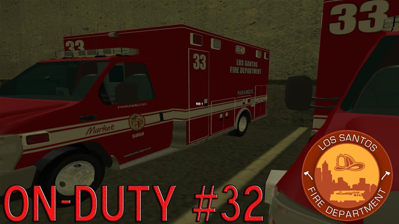 [LSRP] LSFD - On Duty #32 - Dinner at the Firehouse!