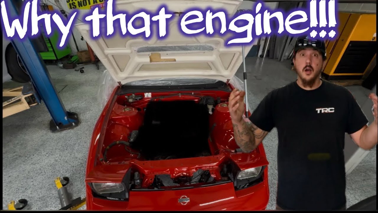 My stock 240sx is no longer stock.