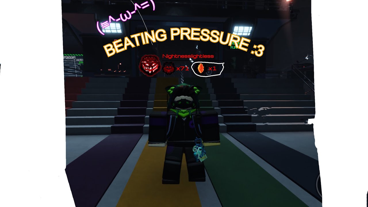 Beating pressure finally :3