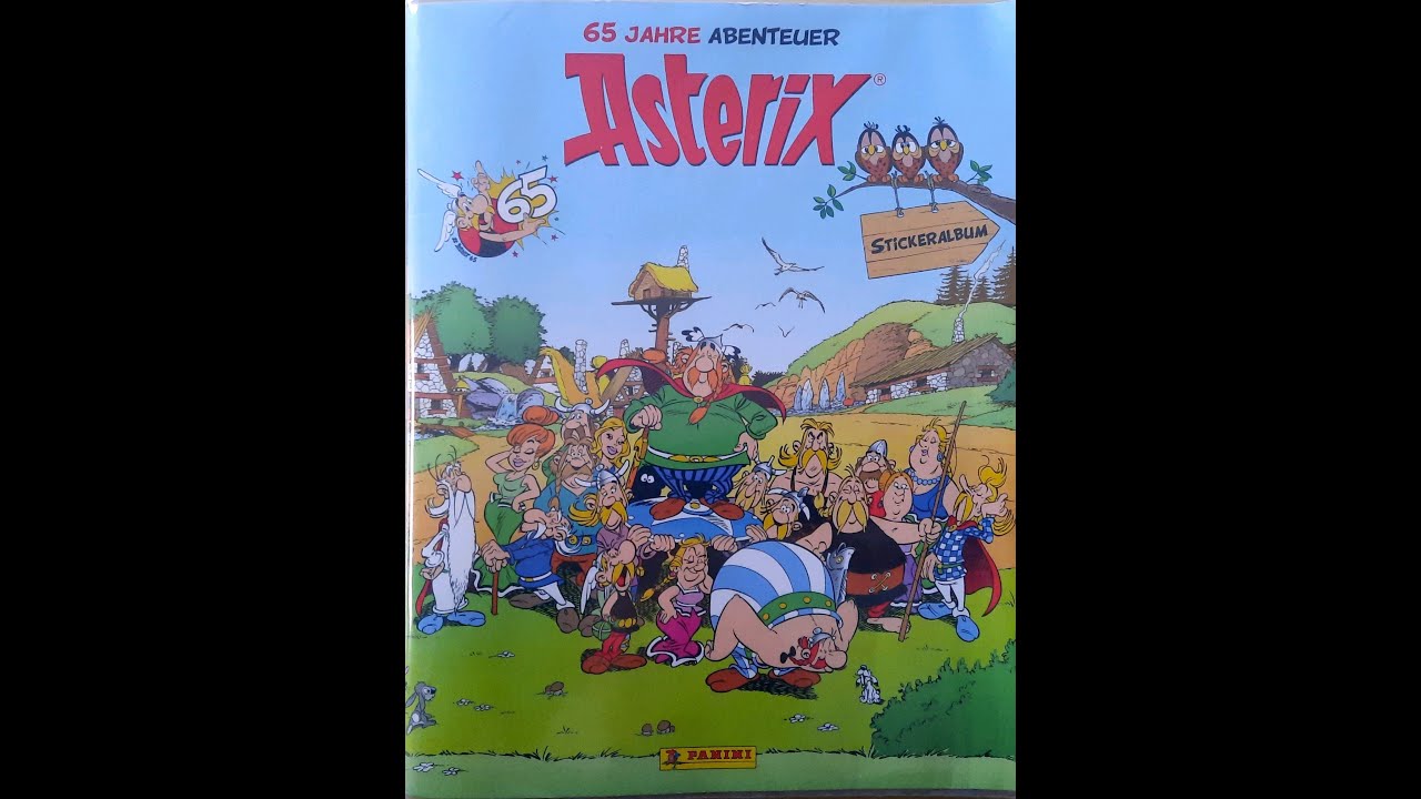 Panini 2024 COMPLETE Asterix 65 years sticker album review.