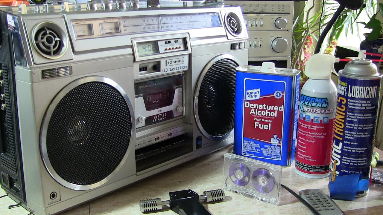 Recording bar switch. How to restore Stereo Sound without opening boombox cassette deck Use finger