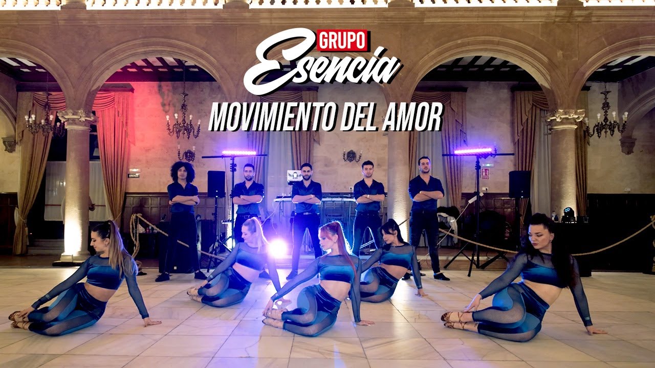 GRUPO ESENCIA MADRID  / Daniel  Santacruz  - El Movimiento Del Amor  BACHATA bailando en SALAMANCA