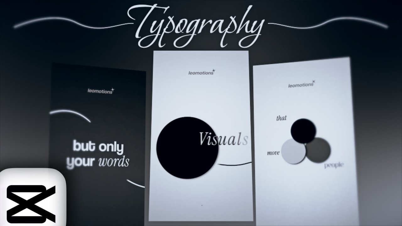 How to make a Typography Edit in CAPCUT