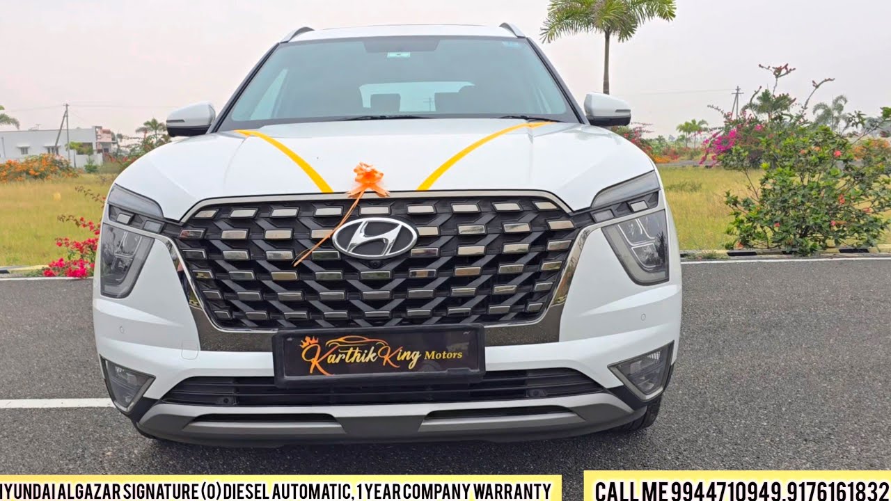 ஒரு புது சொகுசு கார் இல்லிங்க இது கப்பல்ங்க, டாப் மாடல் டீசல் ஆட்டோமேட்டிக் ஹ்யுண்டாய் அல்கசார் இதோ 