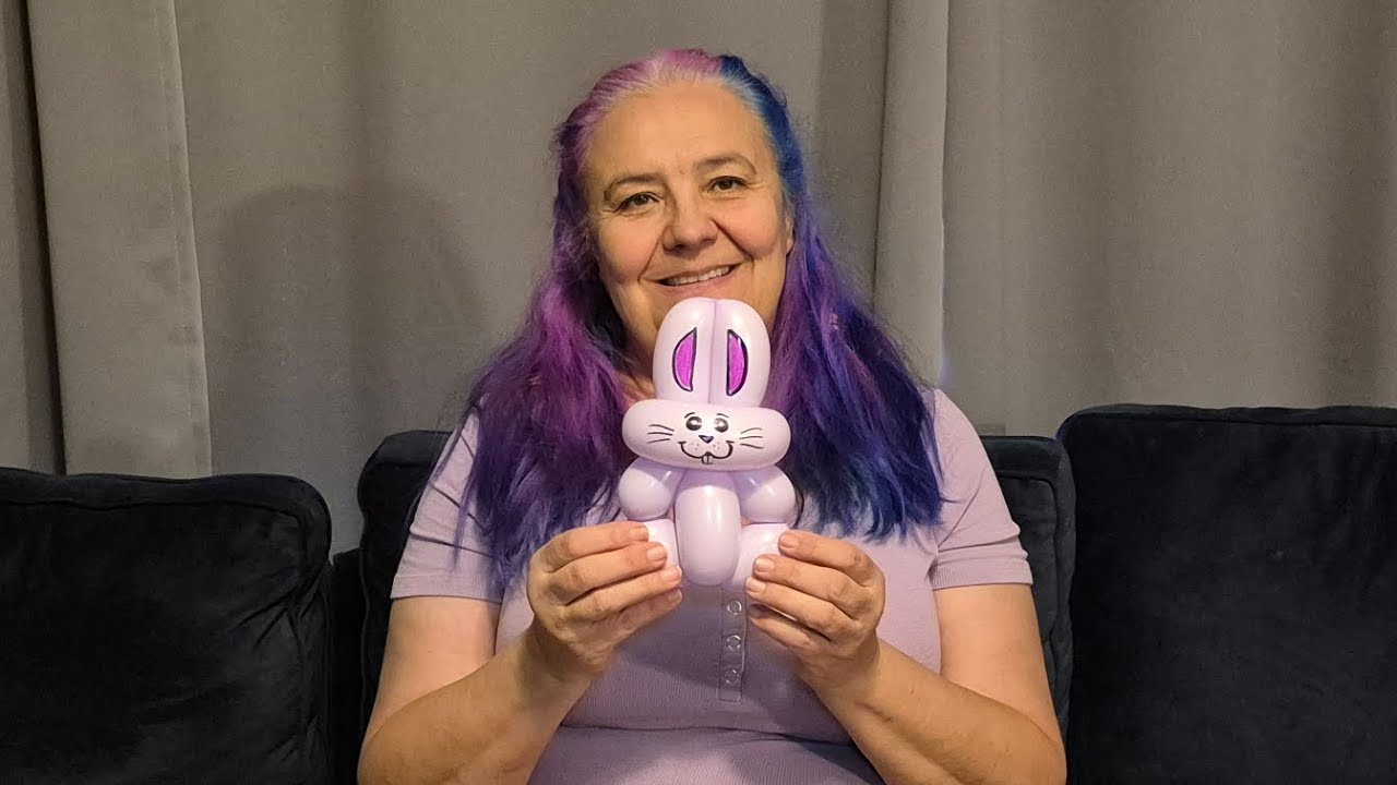 Easy balloons, roly-poly body, balloon bunny