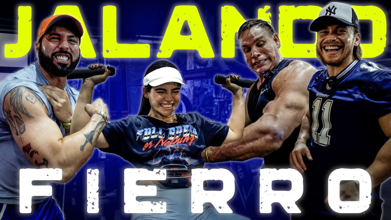 Jalando Fierro con Alana Flores