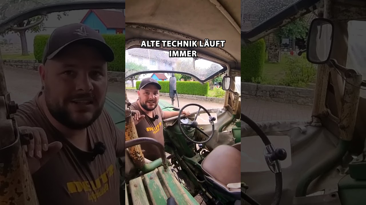 Deutz D30S vorgl&uuml;hen und starten
