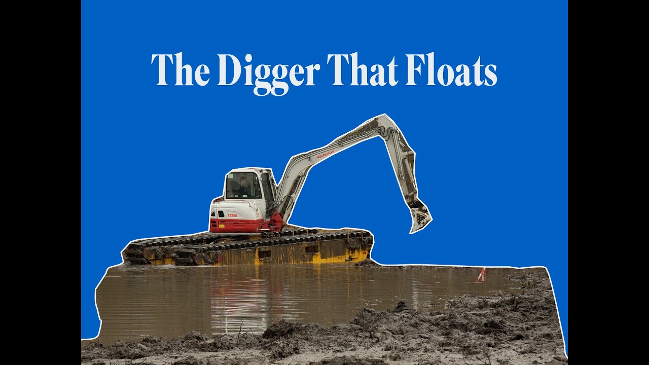 THE DIGGER THAT FLOATS