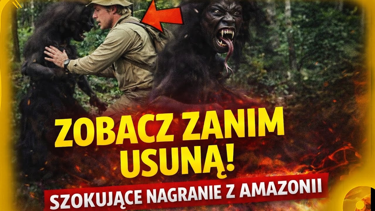 Biolodzy Uciekli z Amazonii po Spotkaniu z Istotą, Kt&oacute;rej Nauka Nie Potrafi Wyjaśnić