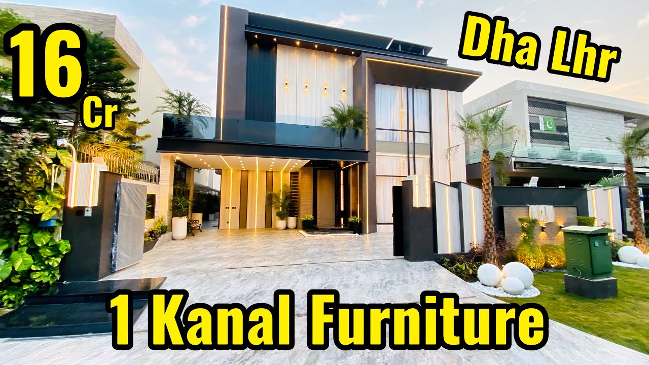 Prime Location! 1 Kanal Furnished Bungalow in DHA Phase 6 (Raya Walking Distance) #dhalahore #luxury