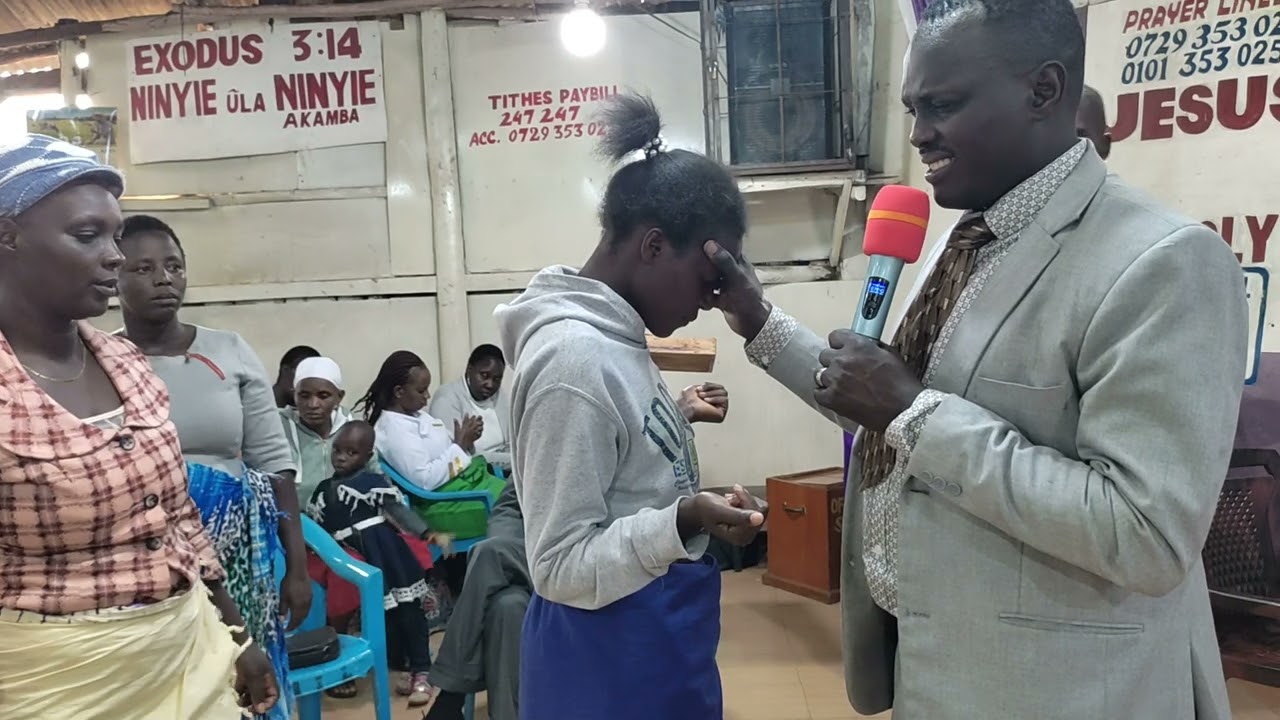watch deliverance by Bishop Albert Amboso