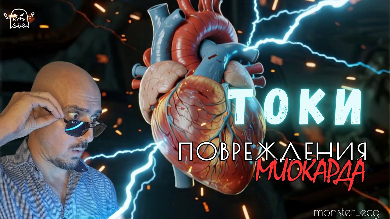 Элевация или депрессия ST? Токи повреждения миокарда!