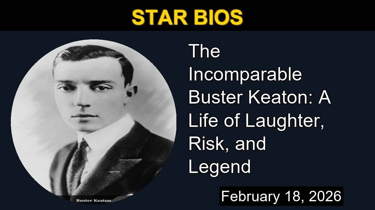 The Incomparable Buster Keaton: A Life of Laughter, Risk, and Legend | Star Bios