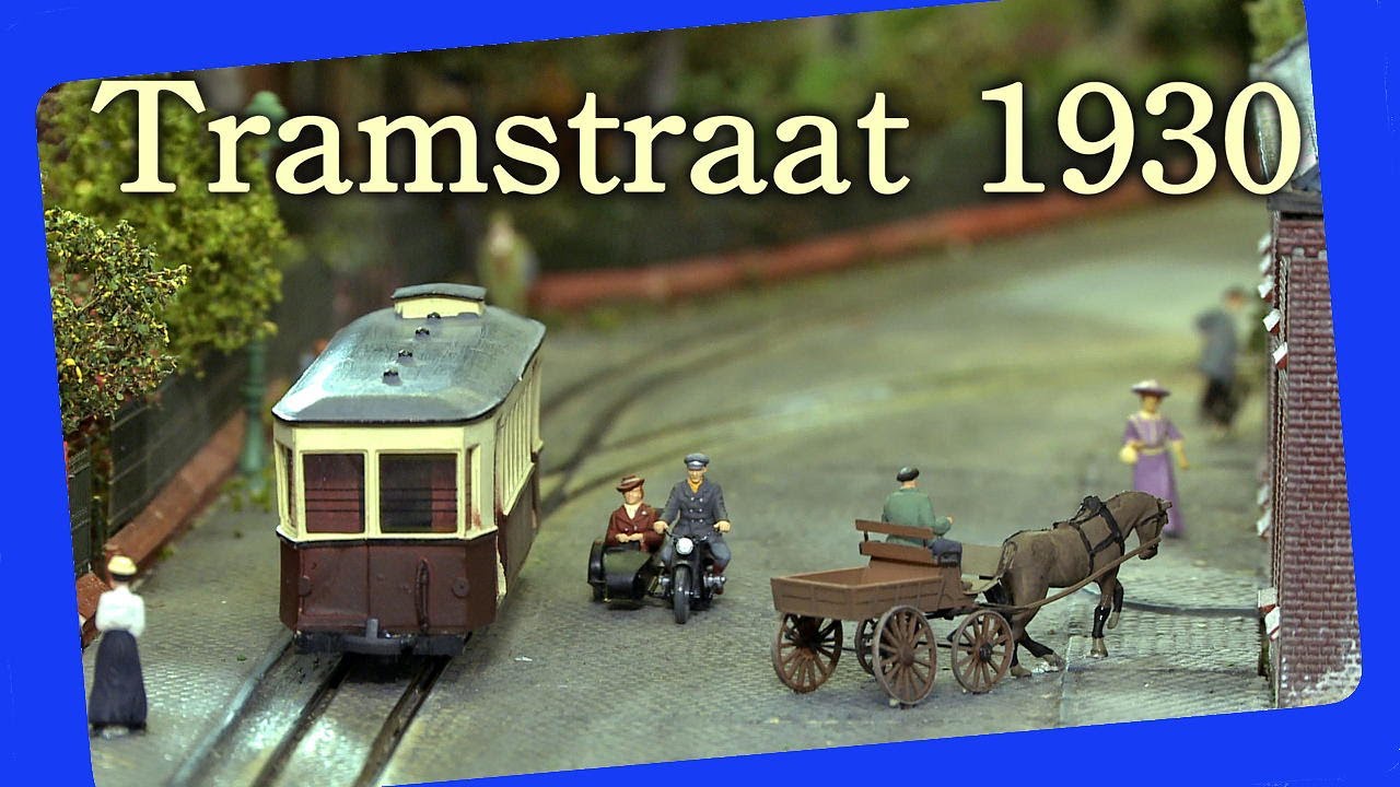 Vorbildliche Modellbahnen: Dampfstraβenbahn in Eindhoven im Maßstab 1:87