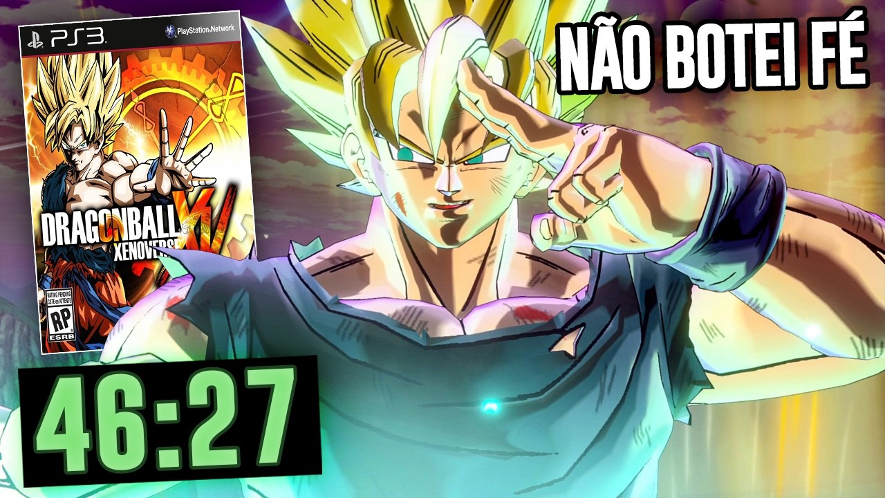 UM BRASILEIRO FEZ A SPEEDRUN PERFEITA DE DRAGON BALL XENOVERSE