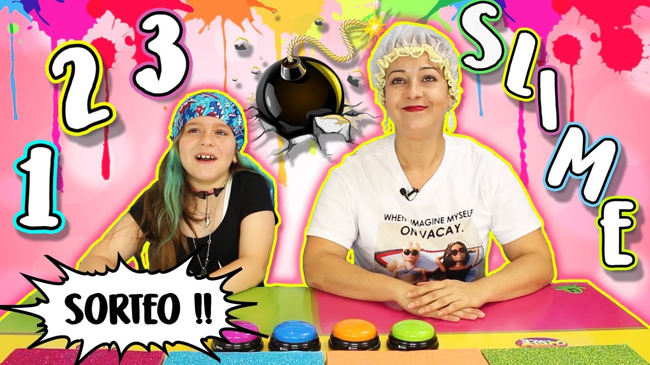 1 2 3 SLIME BALLOON !! UN DOS TRES SLIME BALLOON ! Slime Challenge con GLOBOS !