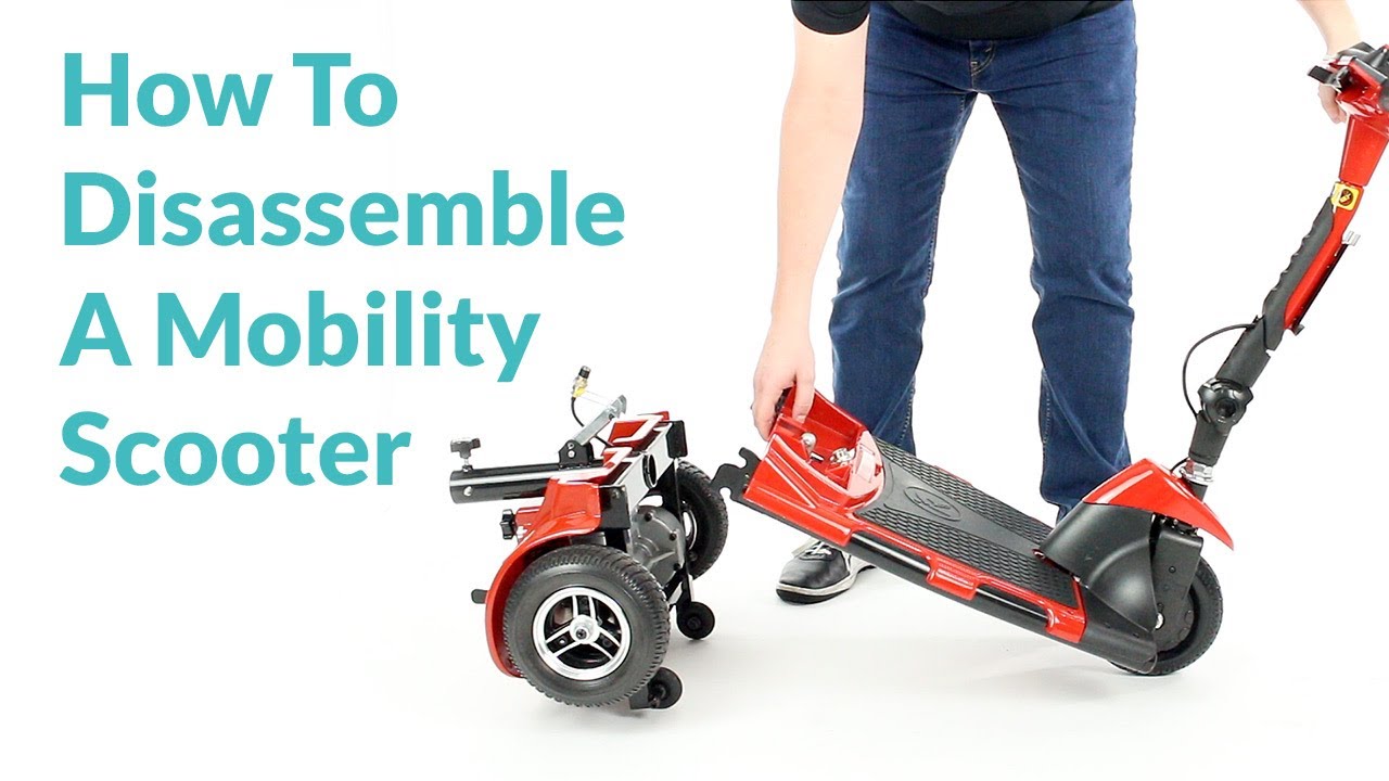 Travel Mobility Scooter Disassembly