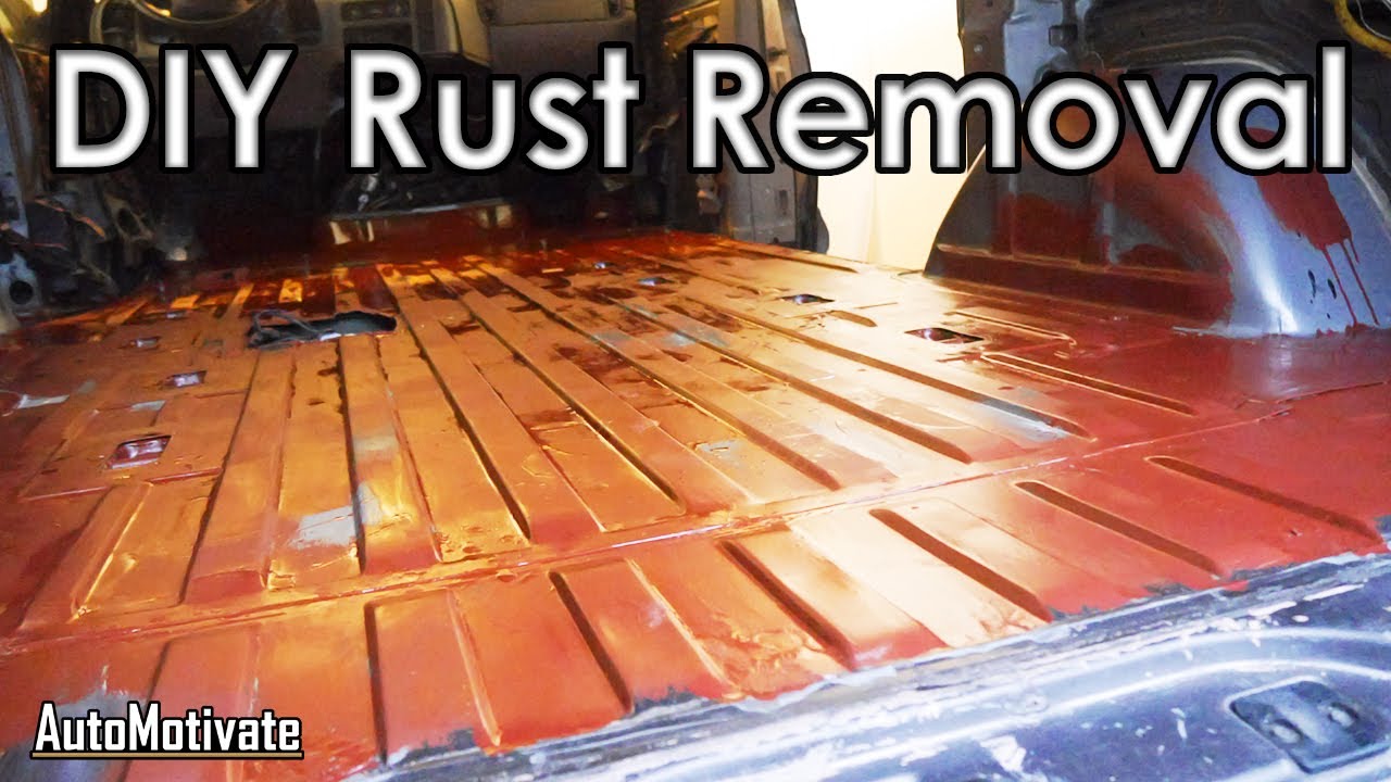 Astro Van DIY Rust Removal - Stealth Camper Van Build - Part 3