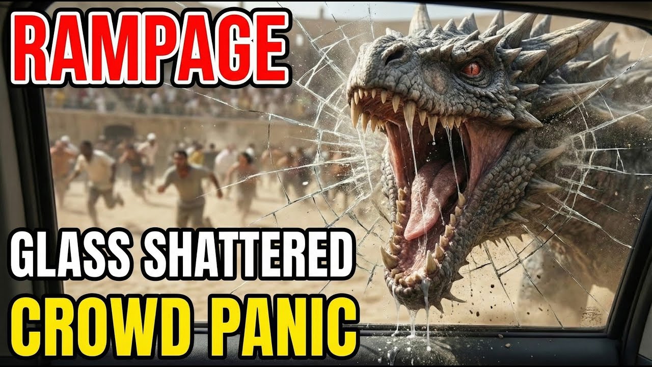 [SHOCKING FOOTAGE] Arena Rampage → Slams Into the Glass… Crowd Panic Caught on Camera