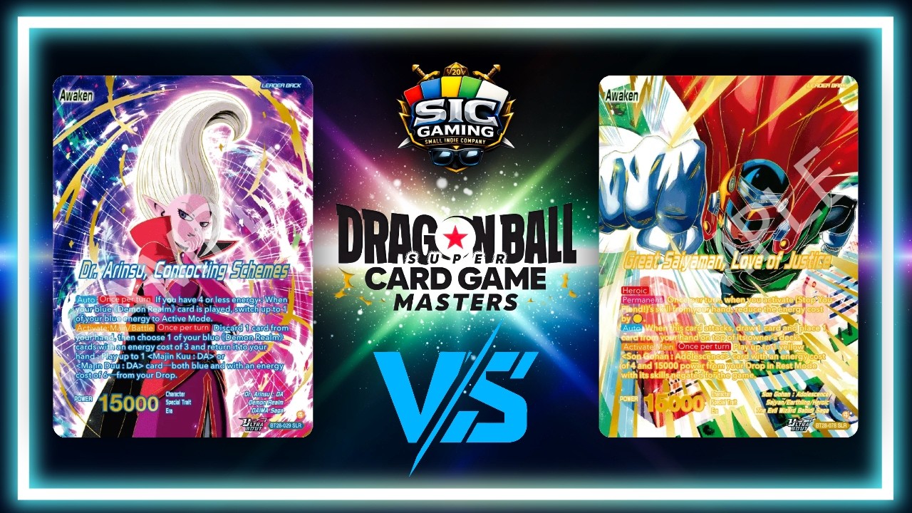 DBS Masters: Arinsu VS Saiyaman