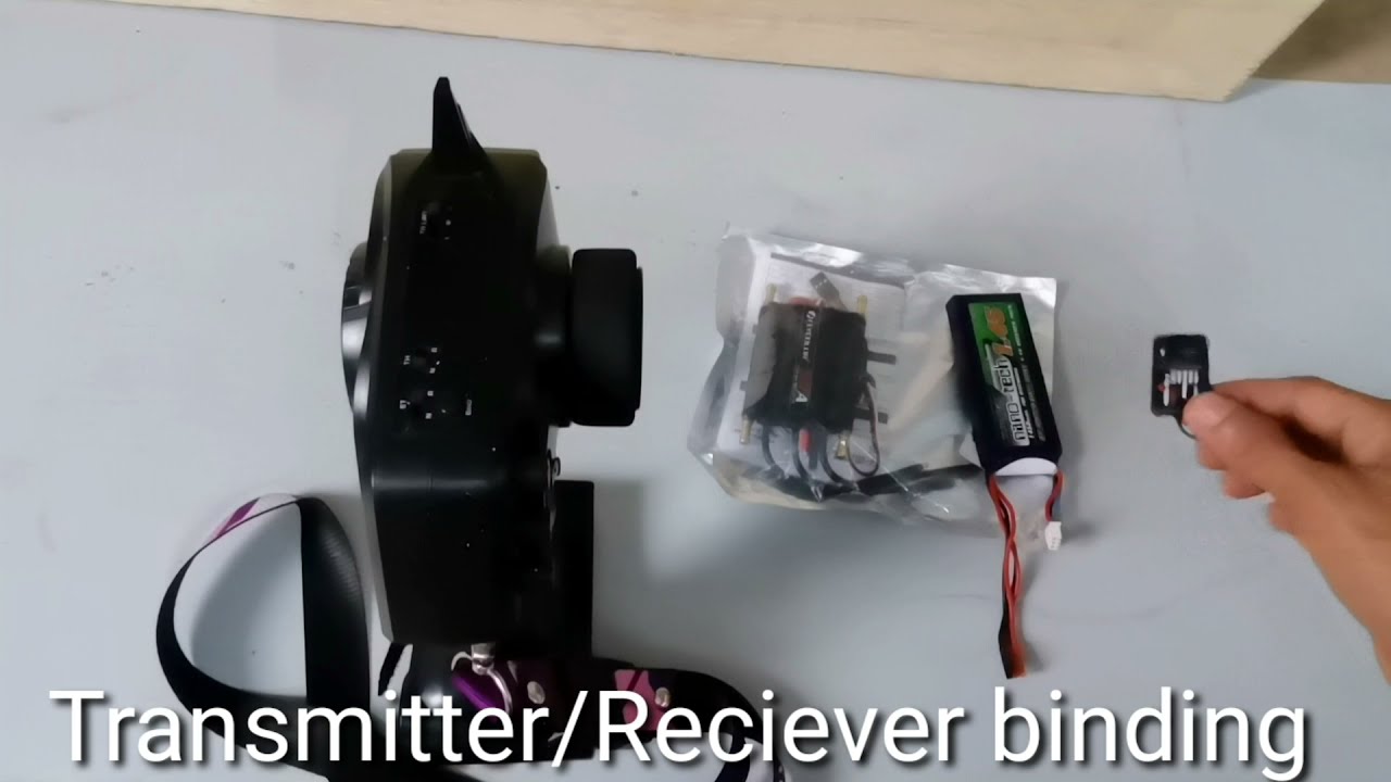 How to Bind Transmitter/Reciever and Basic ESC programming for beginners