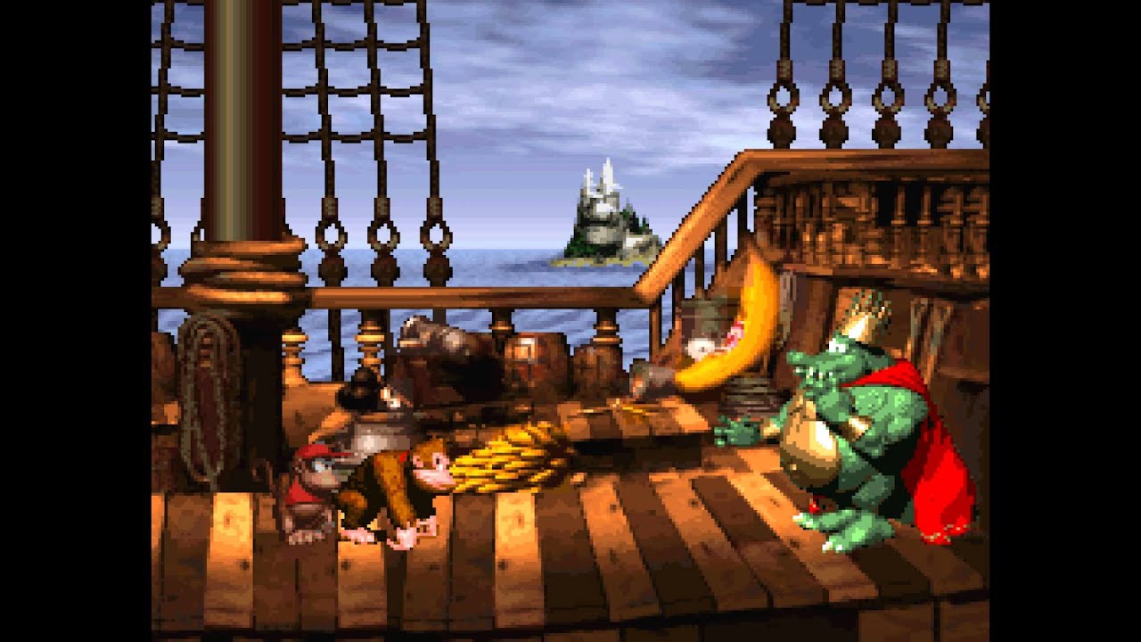 Donkey Kong Country OST (Super Nintendo) - Track 20/23 - Gang-Plank Galleon