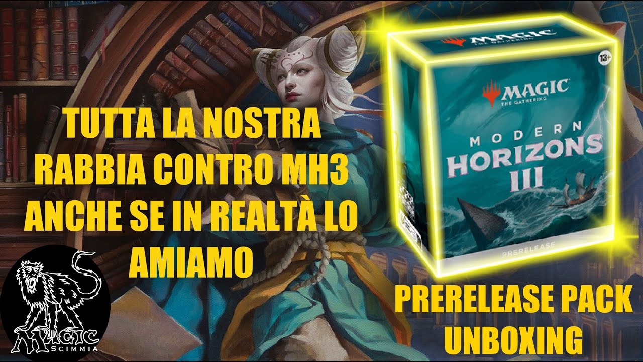 Prerelease Pack unboxing - il lerciume e la rabbia di Magic scimmia - Modern Horizon 3 - Mtg Italia