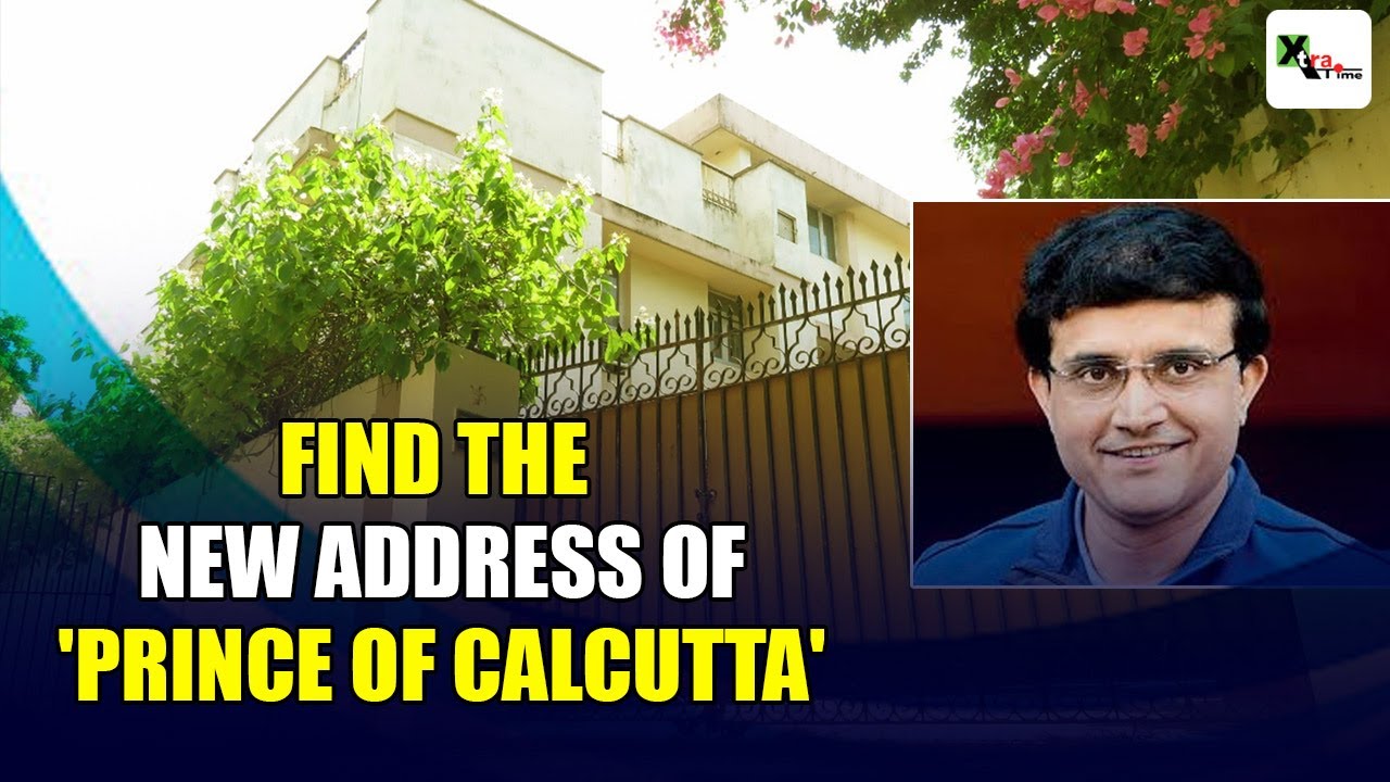 Why did BCCI President Sourav Ganguly decide to shift to a new house in Kolkata?