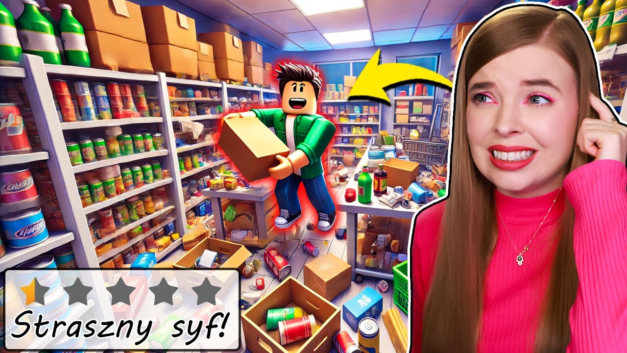 ŻAŁUJĘ ŻE GO ZATRUDNIŁAM😖Supermarket Simulator #2